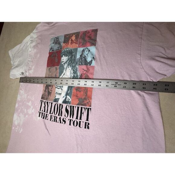 Taylor Swift Eras Tour 2023 Pink Tie Dye Shirt Heavy Cotton Gildan Sz XL - Picture 8 of 9